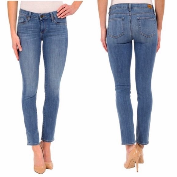 PAIGE Denim - PAIGE Skyline Ankle Peg Blue Jeans